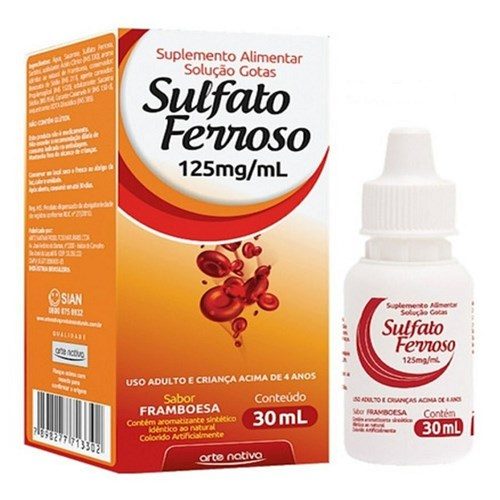 Sulfato Ferroso Gotas 30Ml