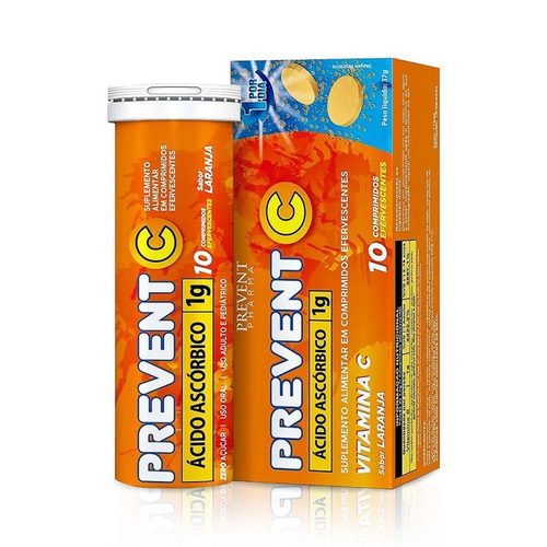 Prevent C 1G Cx 10 Cpr Eferv Sb Laranja