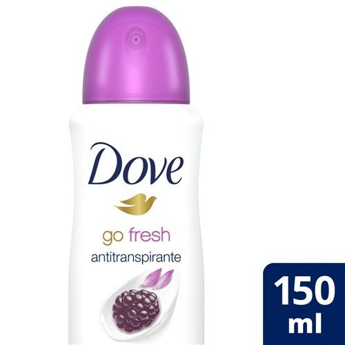 Des Dove Aero Go Fresh Cr Hid 150Ml Amora E Flor De Lotus