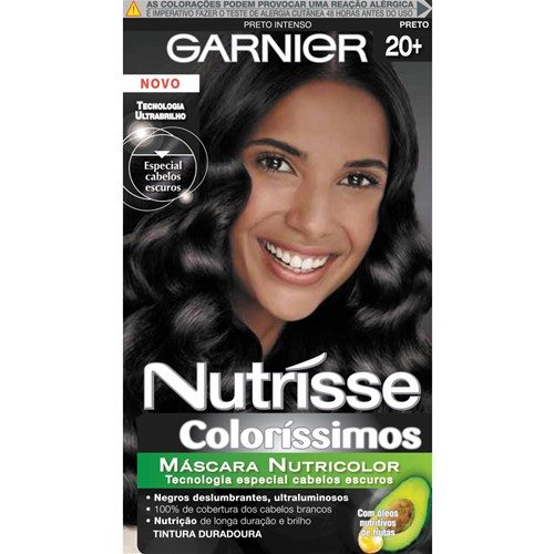 Tint Nutrisse 20 Preto Intenso