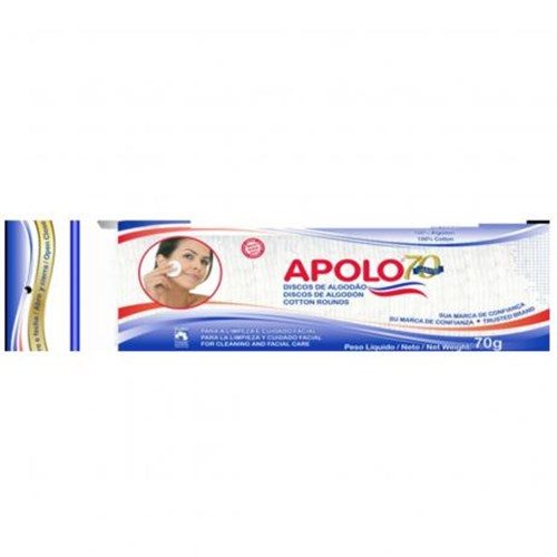 Algodao 70G Apolo Disc.C/Ziplo