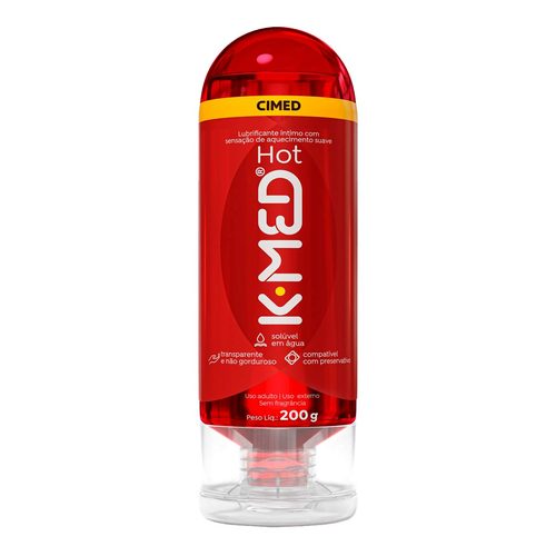 K-Med Gel Lub.Hot 200Ml