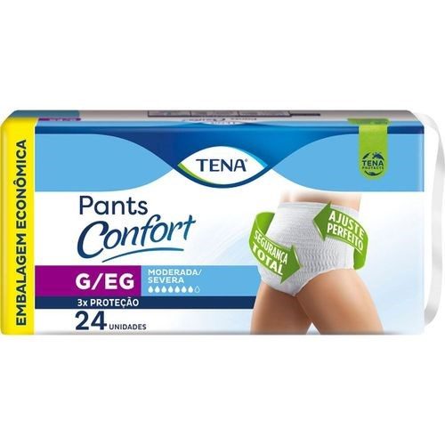 Roupa Intima Tena Pants Confort G/Eg C/24