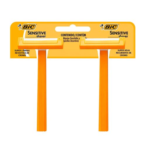 Apar.Bic Sensitive Shaver C/2