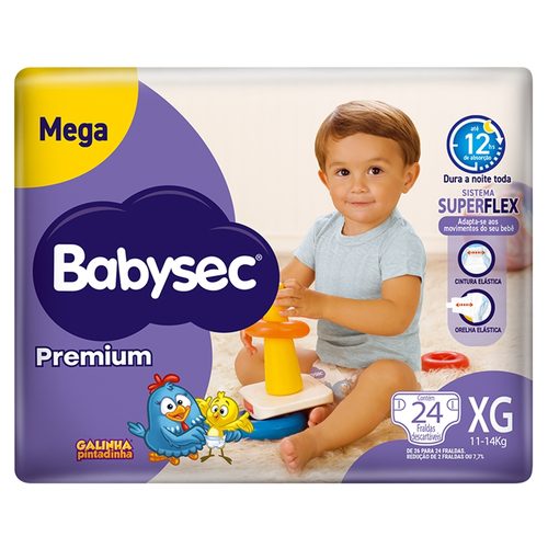 Fd Babysec Premium Mega Xg C/ 24