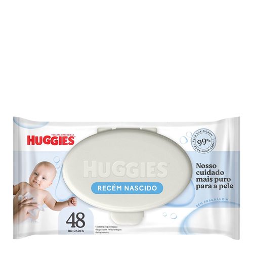 Toalha Umed Huggies 100Dia 48