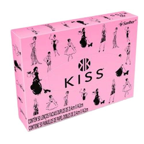 Lenco Papel Kiss C/ 50 Folhas