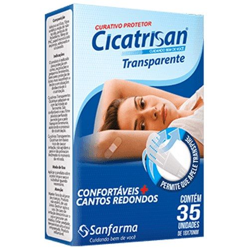 Curativo Antissepticos Cicatrisan C/35 - Sanfarma