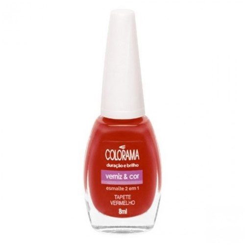 Esm Colorama S/Bl Tapete Vermelho
