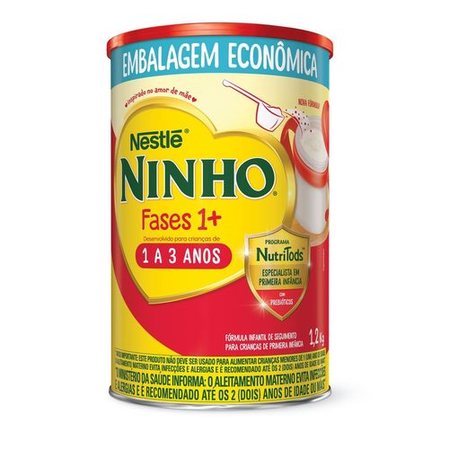 Leite Ninho Fazes 1+ 1,2G Lata Promocional