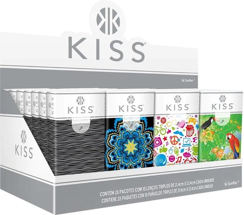Lenco Papel Kiss C/ 10 Bolso