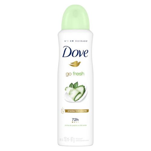 Desodorante Aerosol Dove Go Fresh 150 Ml Pepino E Cha Verde