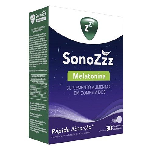 Sonozzz Melatonina C 30Comp Subl
