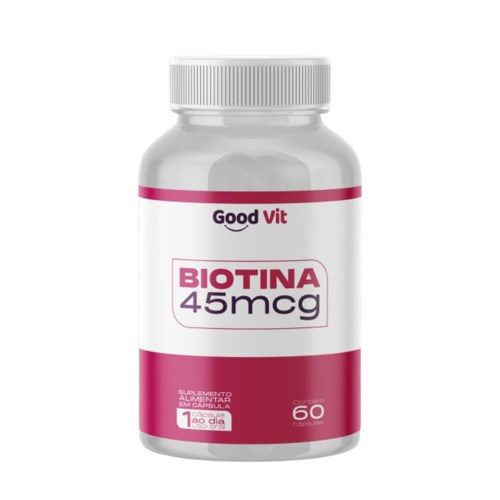 Good Vit Biotina 45Mcg 60 Caps