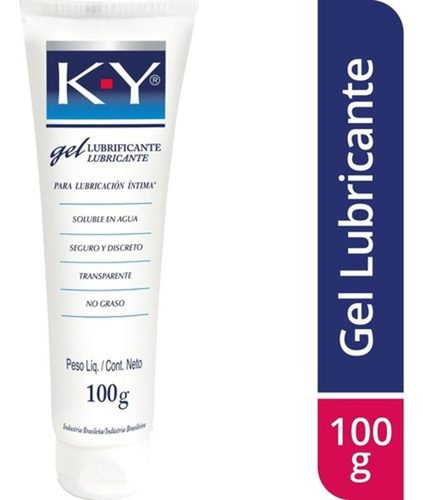 K-Y Gel Lubrif Intimo 100G
