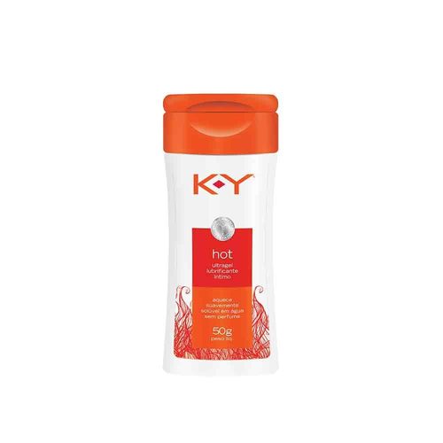 K-Y Gel Lubrif Intimo Hot 50G