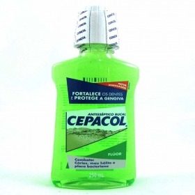 Enxag Bucal Cepacol Menta Protect+Fluor 250Ml