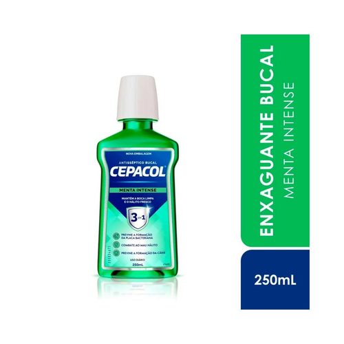 Enxag Bucal Cepacol Menta Intense 250Ml