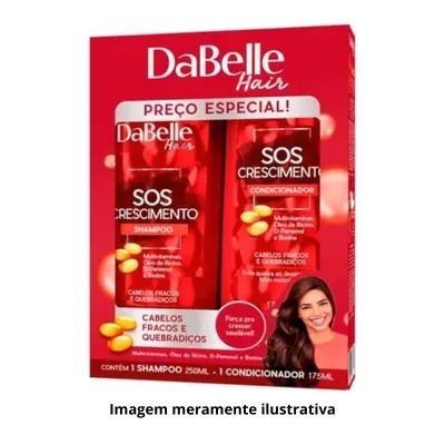 Dabelle Kit Sos Crescimento Sh+Cond 450Ml (1001029)