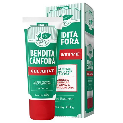 Canfora Gel Ative 80G Bravir