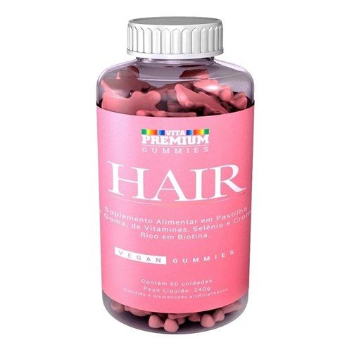 Hair Tutti-Frutti C/60 Gomas - Vita Premium