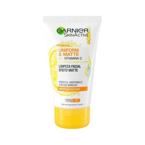 Limpeza Facial Garnier 120G Efeito Matte