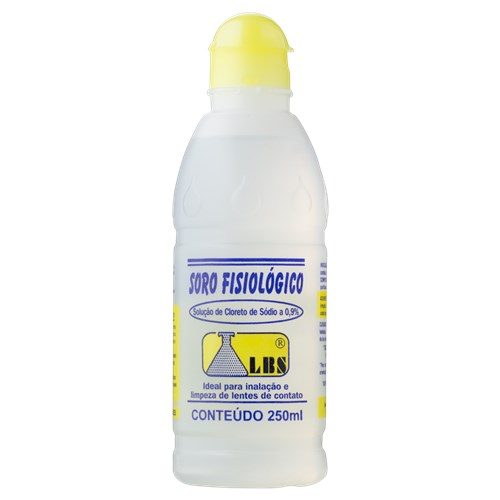 Cloreto De Sodio 0,9 (Soro Fisio.) 250Ml - Lbs