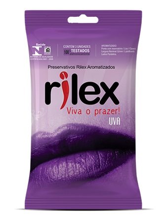 Preservativo Rilex Uva C/3