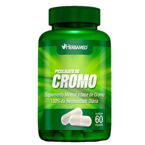 Picolinato De Cromo 35Mcg C/ 60Caps