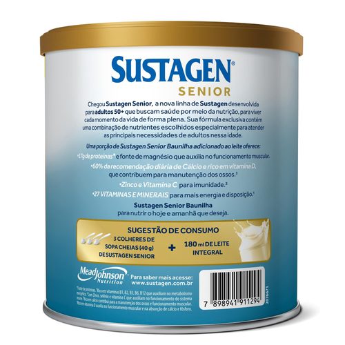 Sustagen Senior Baun 370G Sn