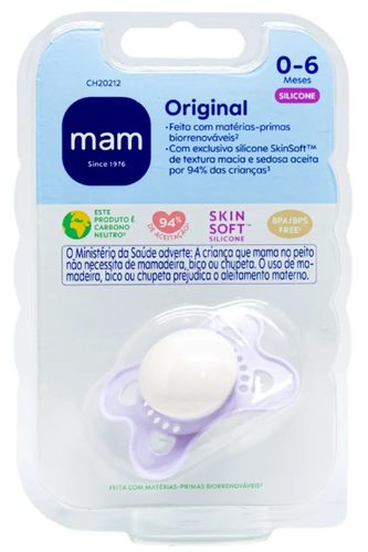 Chupeta Original 0-6 Rosa - Single Blister