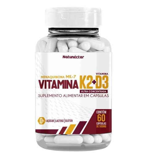 Vitamina K2+D3 500Mg Fr 60 Caps