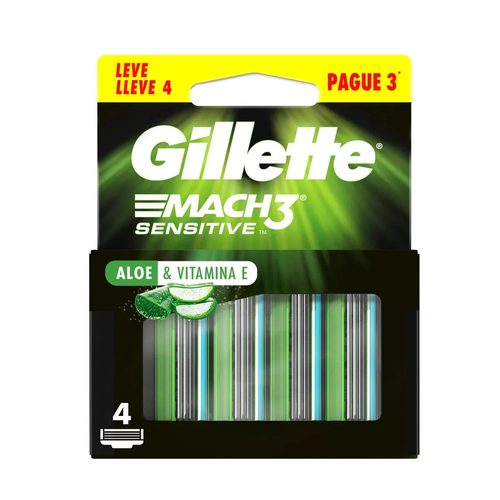Carga Gillette Mach3 Sensit Lv+Pg