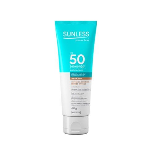 Prot. Facial Fps50 Bronze Sunless 60G