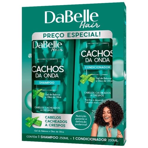 Dabelle Kit Sh 250Ml+Cond 175Ml Cachos Onda