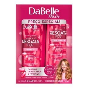 Dabelle Kit Sh 250Ml+Cond 175Ml Resgata Fios