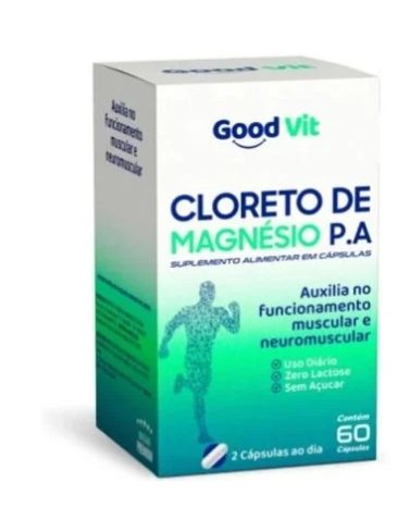 Good Vit Cloreto Magnesio P.A 260Mg 60Cap