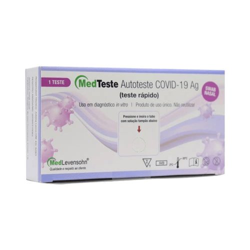 Medteste Autoteste Covid-19 Ag (Teste Rapido) Cx 01Un