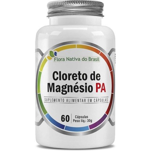 Cloreto De Magnesio P.A 500Mg 60Cpr Flora Nativa