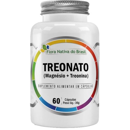 Magnesio Treonato 500Mg 60Caps Flora Nativa