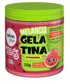 Gelatina Ativadora S Line Todecacho 550G Kids Melancia