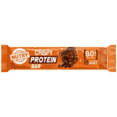 Barra Nutry Crispy Protein Choc Ao Leite