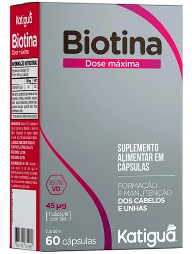 Biotina Dose Max 500Mg 60Cps Katigua