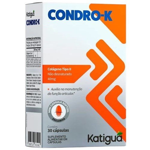 Condro-K Colageno Tipo Ii 30Cps Katigua