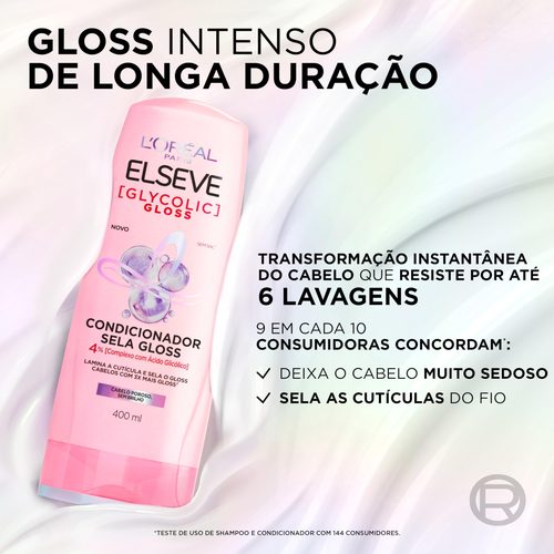 Cond Elseve Glycolic Gloss 400Ml