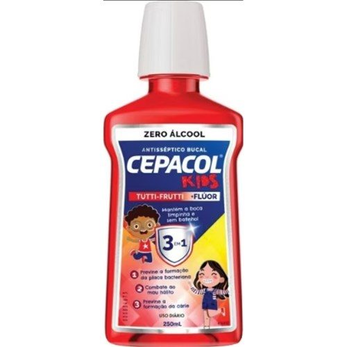 Cepacol Tutti Frutti Sol 250Ml