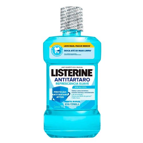 Enx Buc Listerine Tartar Cont Z/Al 500Ml