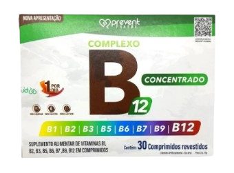 Complexo B12 Concentrado 30Cpr Prevent Pharma *