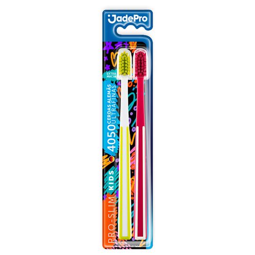 Kit 362 Escovas Dental Pro Slim Kids Jadefrog