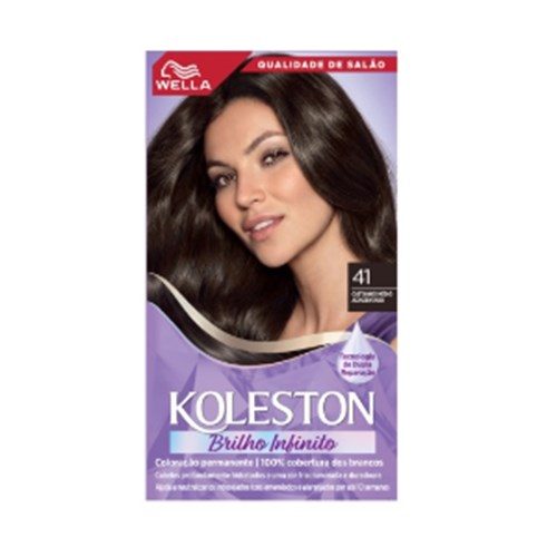 Tint Koleston Kit 41 Castanho Medio Cinza